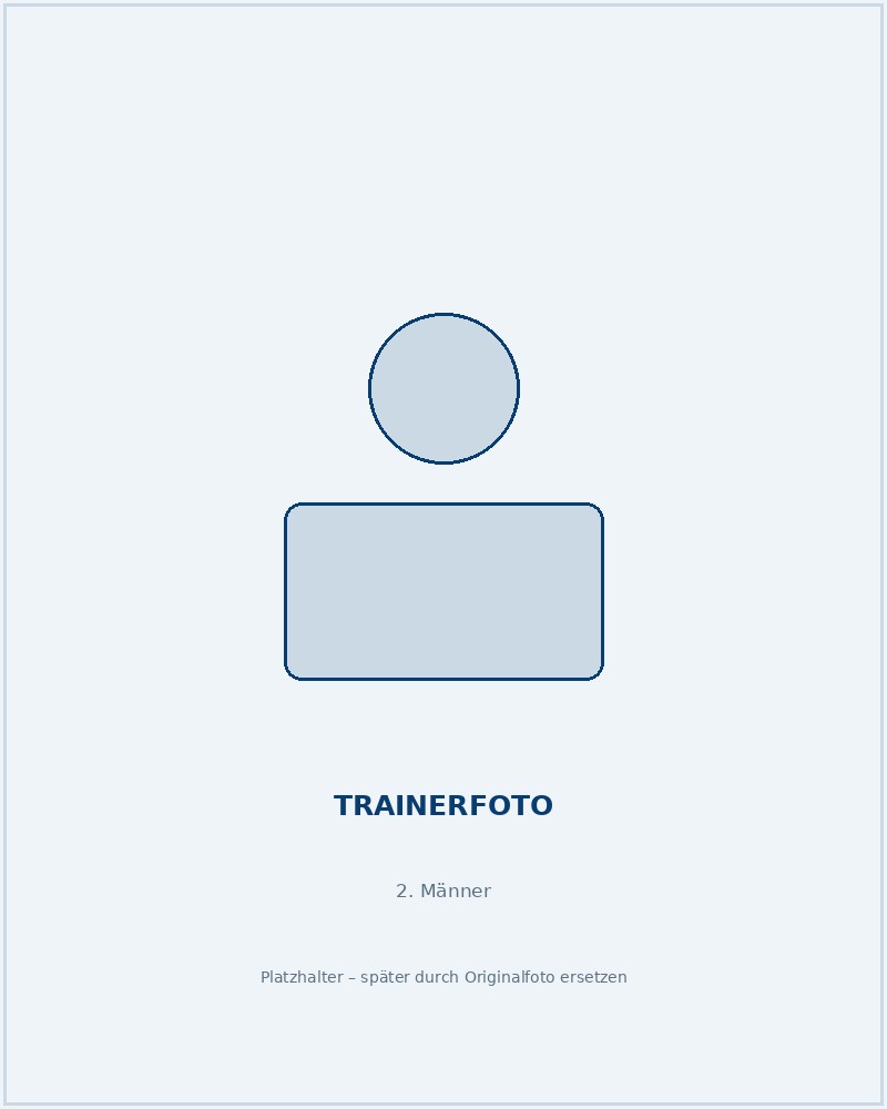 Trainerfoto 2. Männer