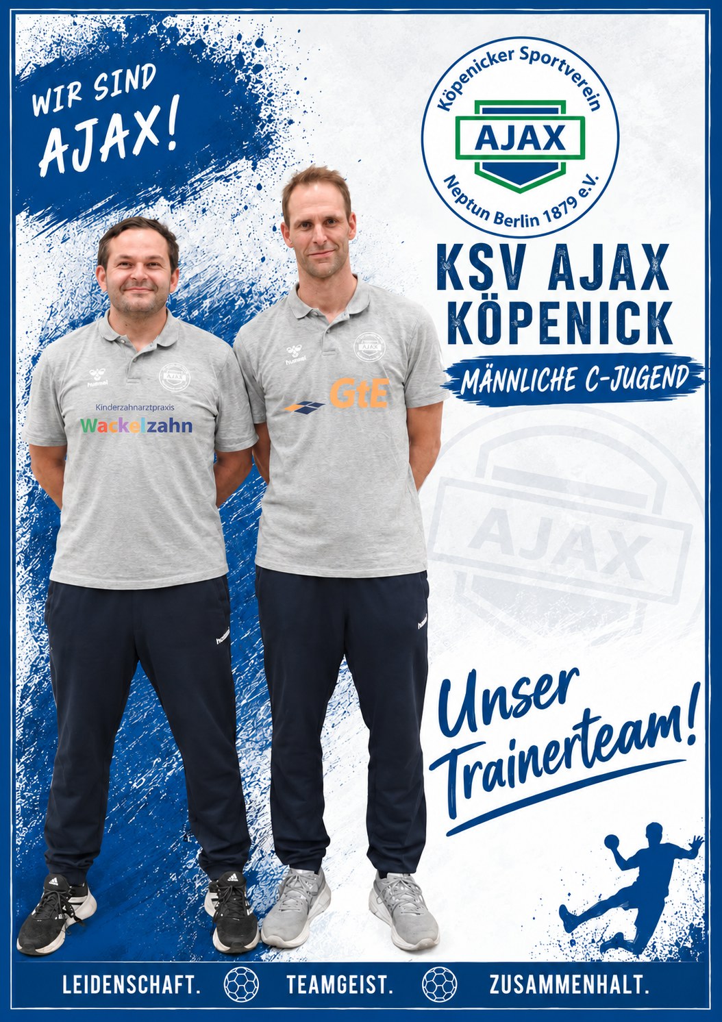 Platzhalter für Trainerteam-Foto Männliche C-Jugend