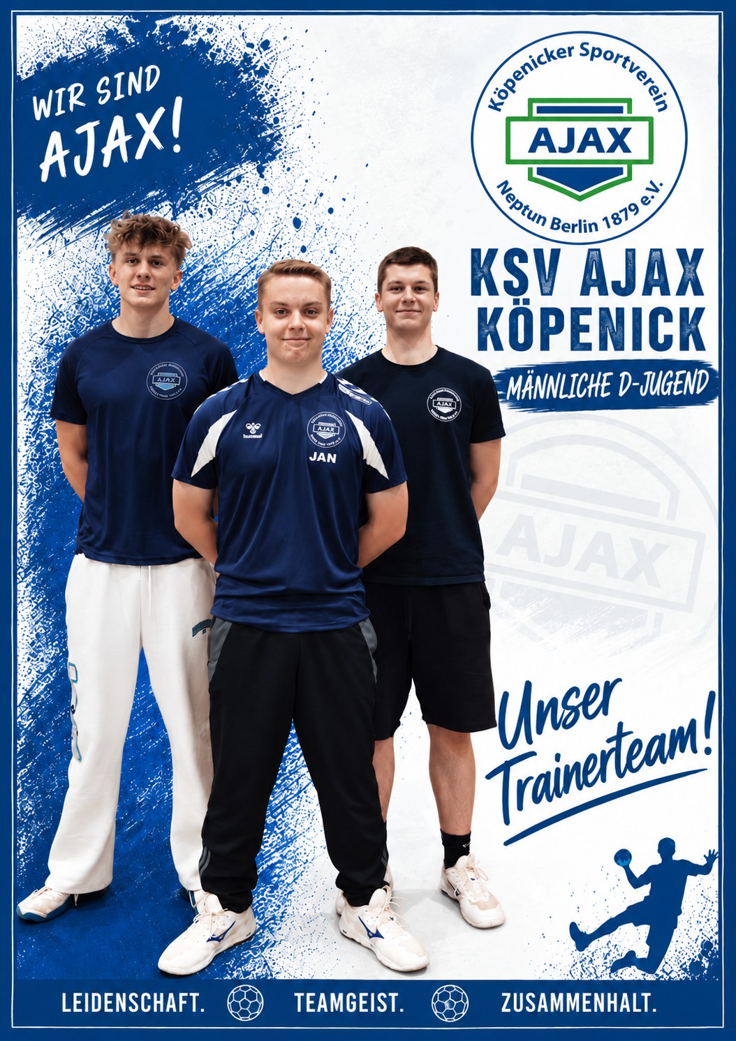 Platzhalter für Trainerteam-Foto Männliche D-Jugend